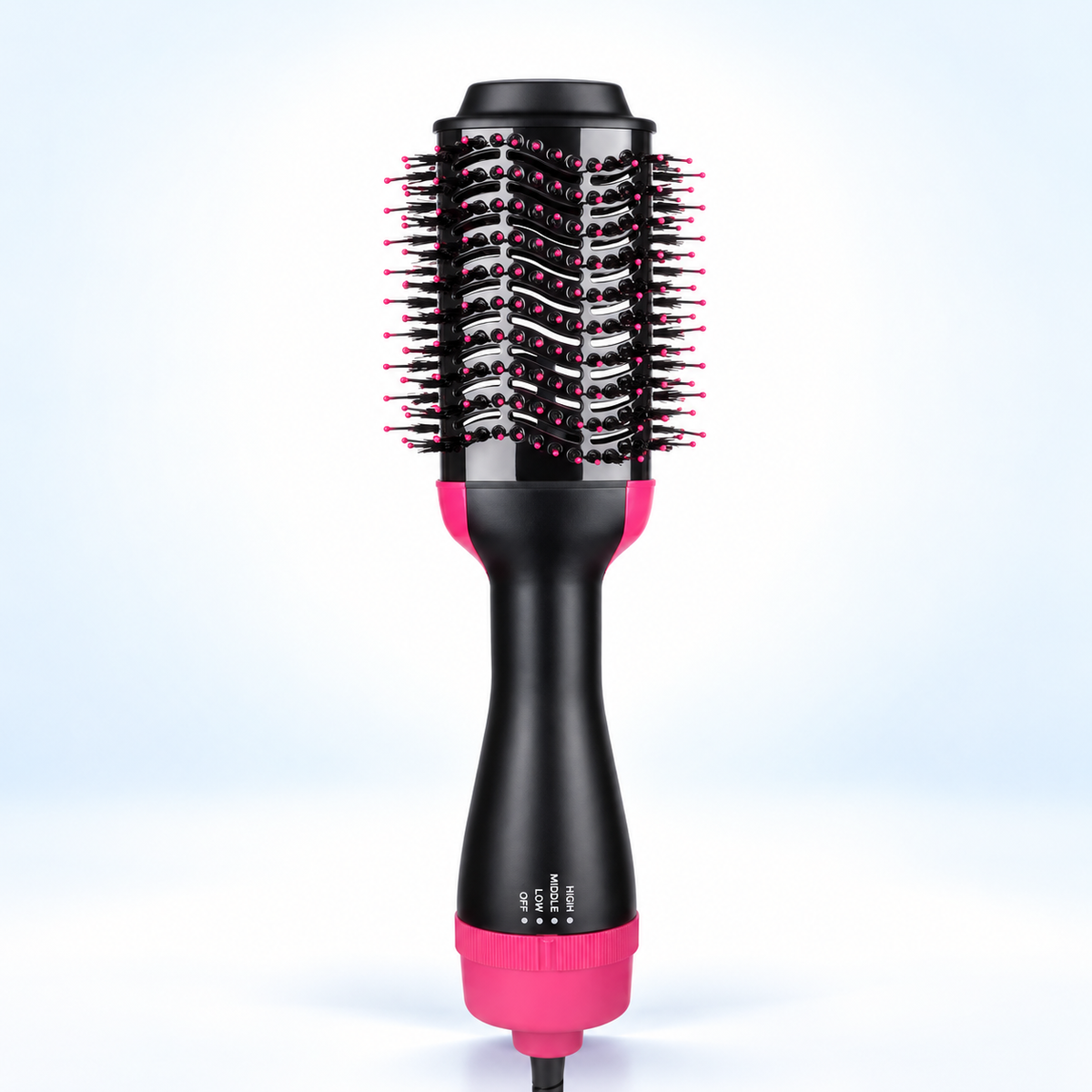 Hot Air Brush 3 in 1 Hair Dryer Straightener & Curler