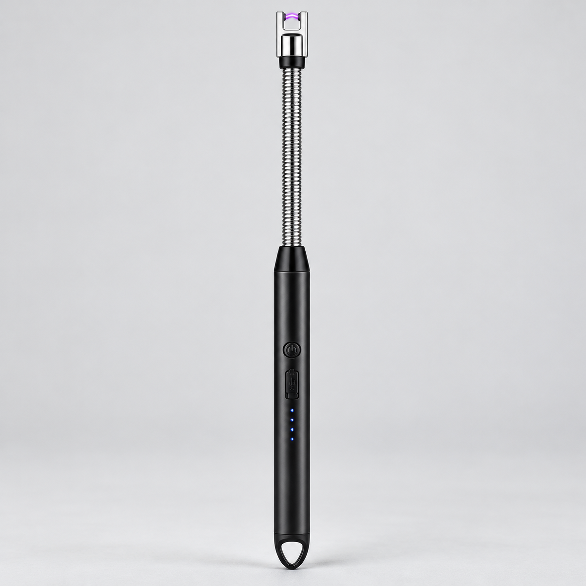 USB Rechargeable Electric Arc Lighter – Flexible Neck, Flameless & Windproof Candle Lighter