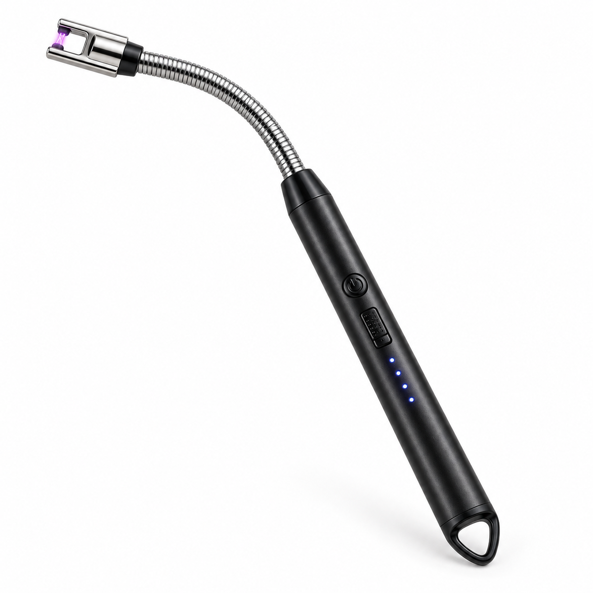 USB Rechargeable Electric Arc Lighter – Flexible Neck, Flameless & Windproof Candle Lighter