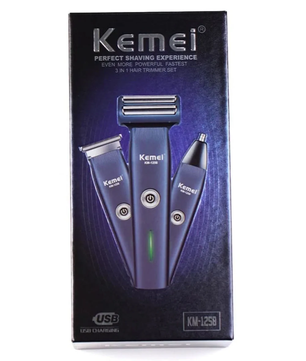 Kemei Grooming Kit 3 in 1 KM-1258