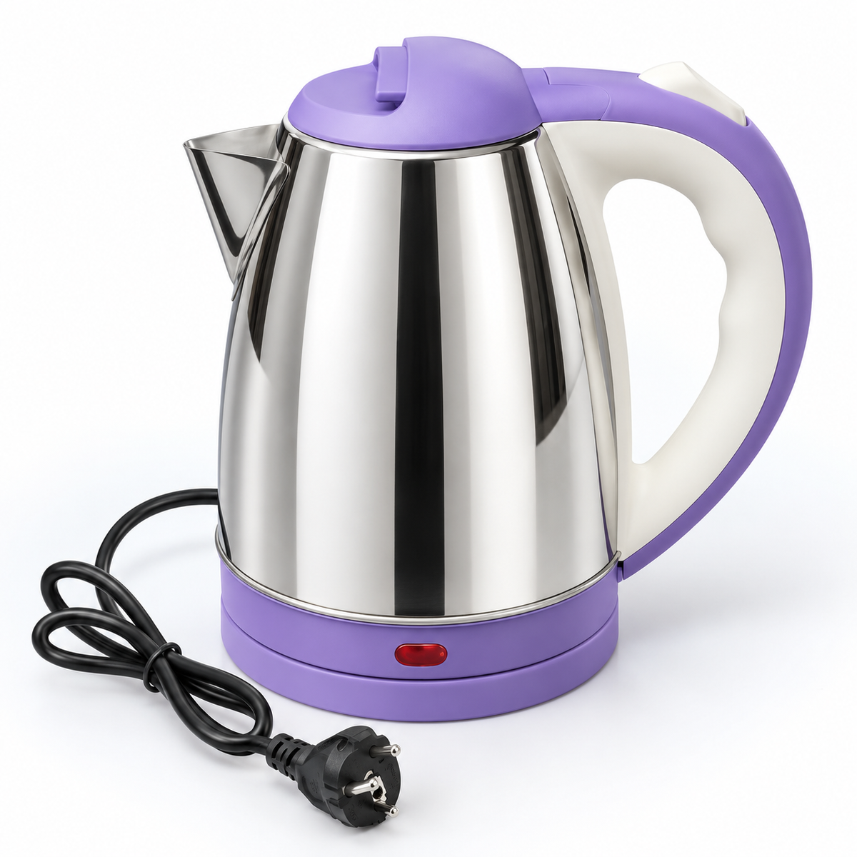 KENWOOD Electric Kettle Powerfull and easy control Stainless Steel Thermocup Electric kattle Electric Kettle - stainless steel body - automatic instant heating - 2.0 Liter - 1500 Watts - water boiler - high quality - kettle for tea - for Daily Kitchen Use