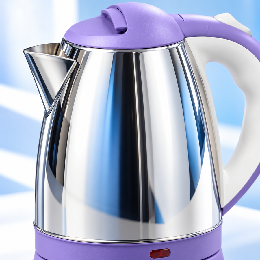KENWOOD Electric Kettle Powerfull and easy control Stainless Steel Thermocup Electric kattle Electric Kettle - stainless steel body - automatic instant heating - 2.0 Liter - 1500 Watts - water boiler - high quality - kettle for tea - for Daily Kitchen Use
